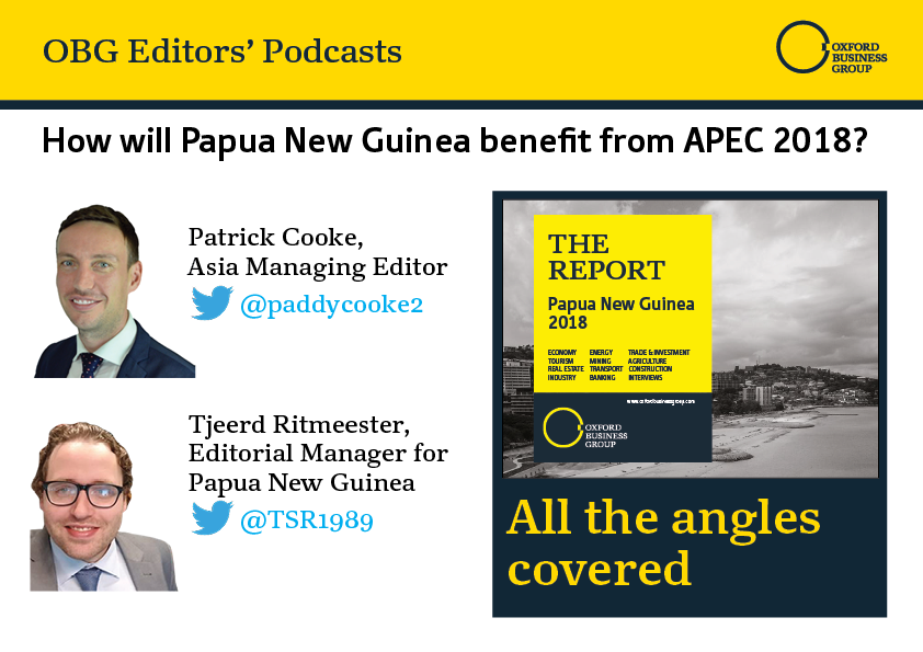 How will Papua New Guinea benefit from APEC 2018?.