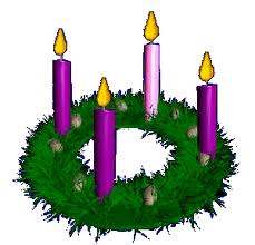 Advent Candles Clipart.