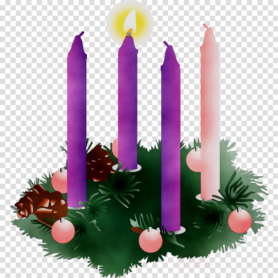 Christmas Wreath Illustration clipart.