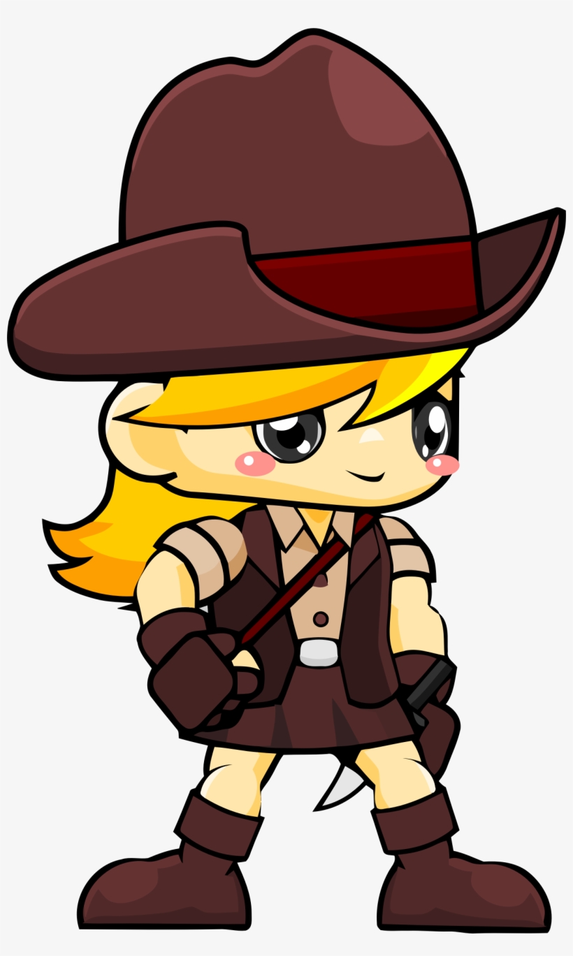 This Free Icons Png Design Of Adventurer Girl.