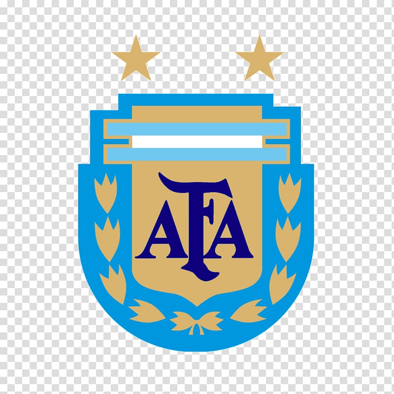 AFA logo, Argentina national football team FIFA World Cup.