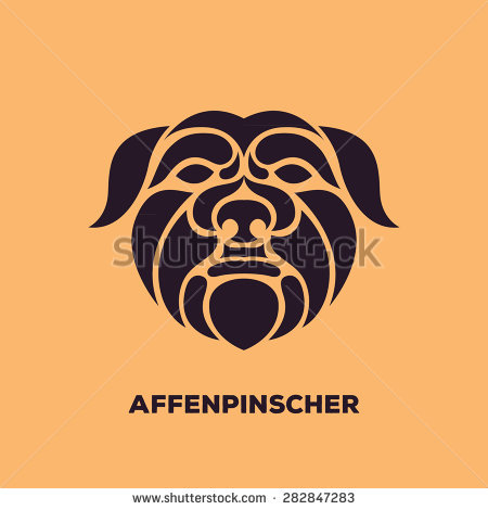 Affenpinscher Stock Vectors & Vector Clip Art.