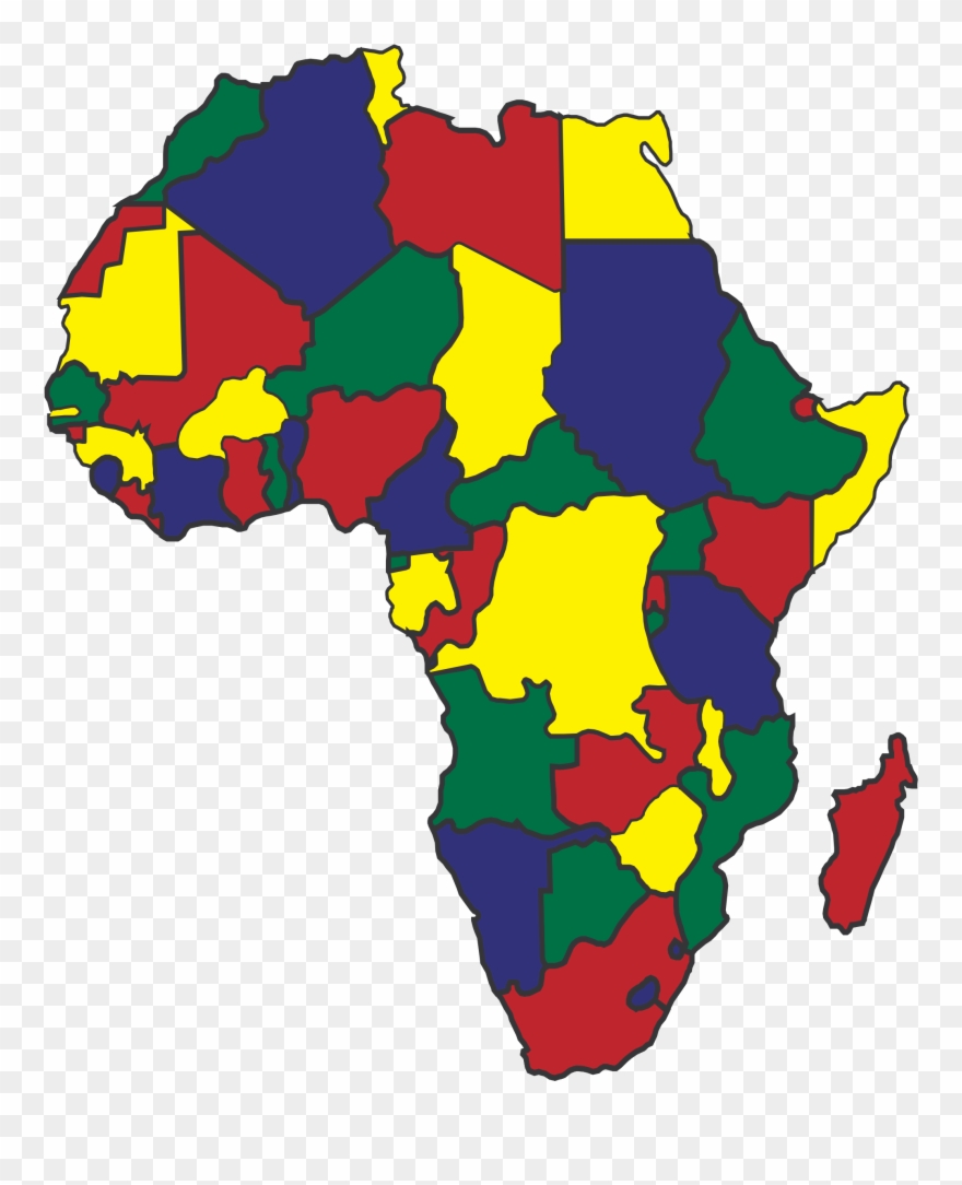 Image Royalty Free Africa Map Clipart.