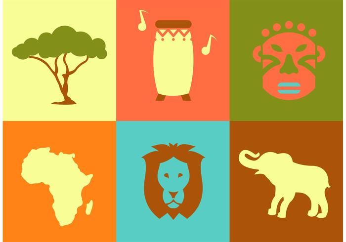 Africa Vector Icons.