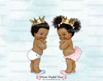 Ethnic Baby Clipart.