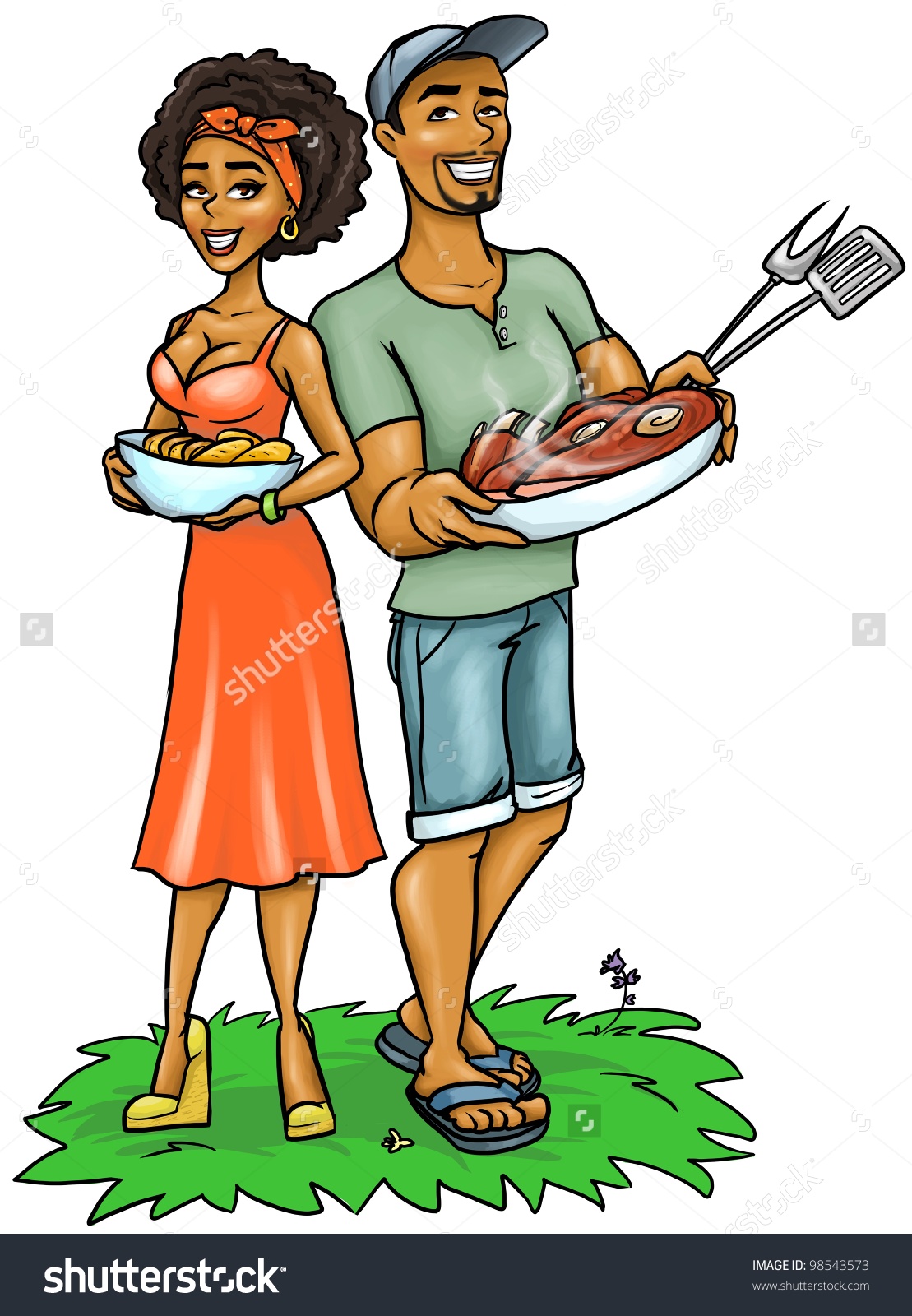 African american cookout clipart clipart images gallery for.