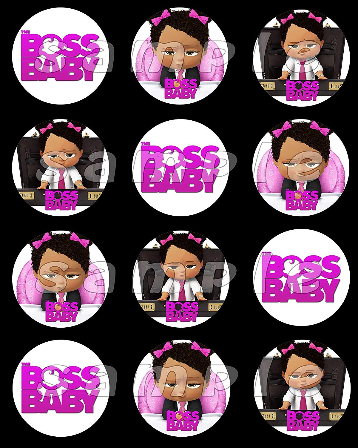 Amazon.com: Boss Baby Girl African American Personalized.