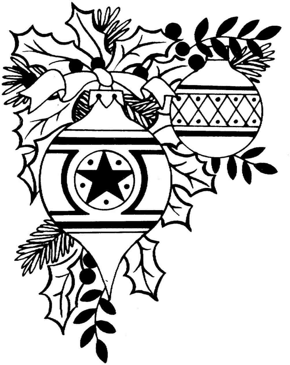 Holiday Clip Art Black And White.
