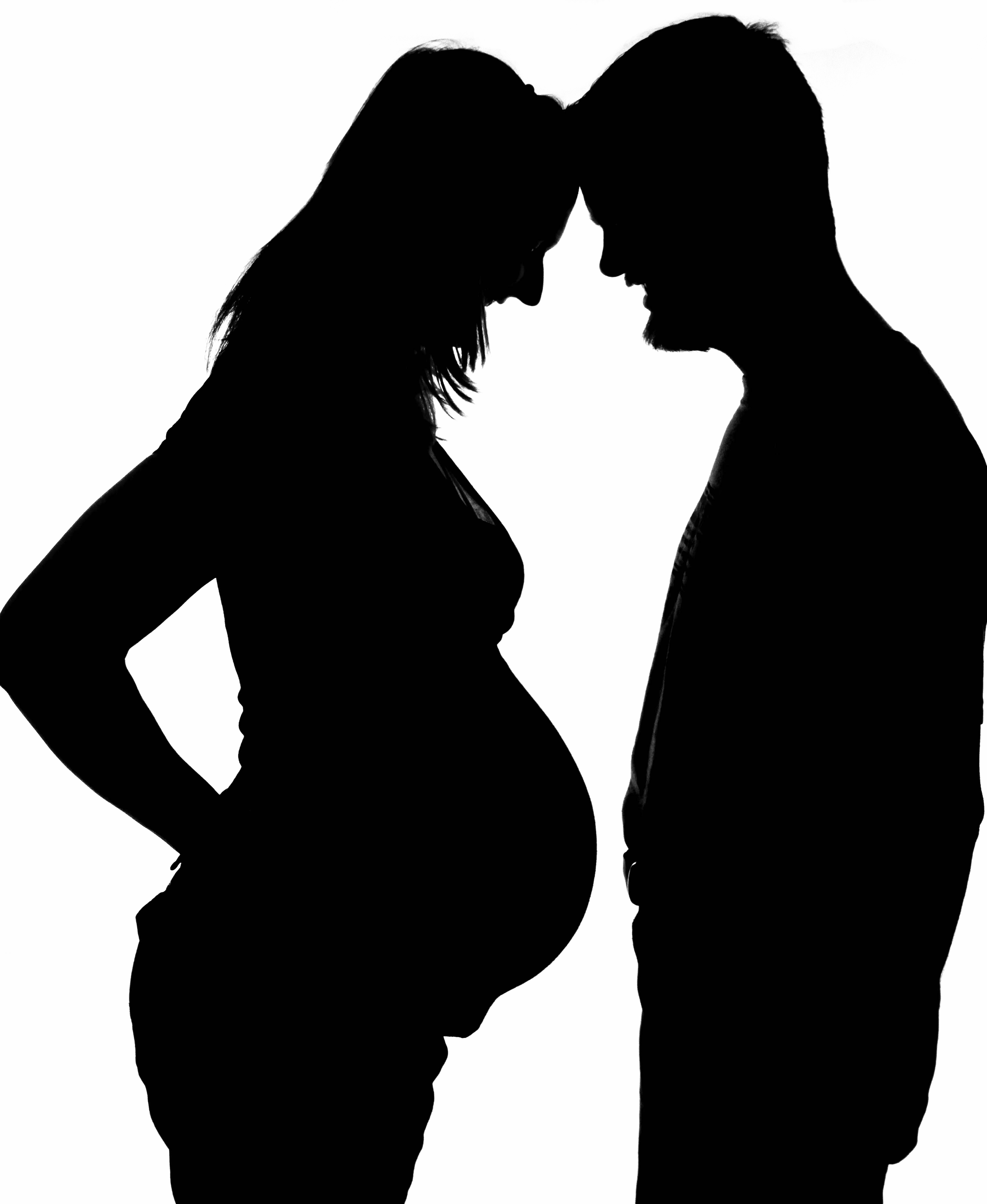 Pregnant Lady Silhouette at GetDrawings.com.
