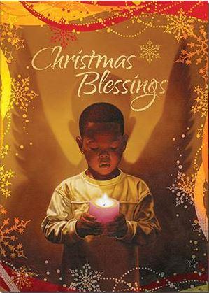 African American Religious Christmas Clipart.