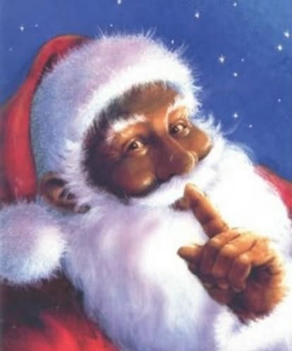 African American Santa is coming to town!.