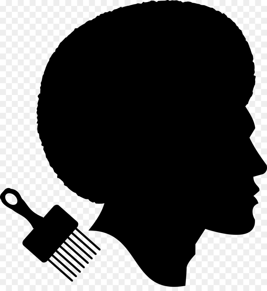 Free Black Woman Afro Silhouette, Download Free Clip Art.