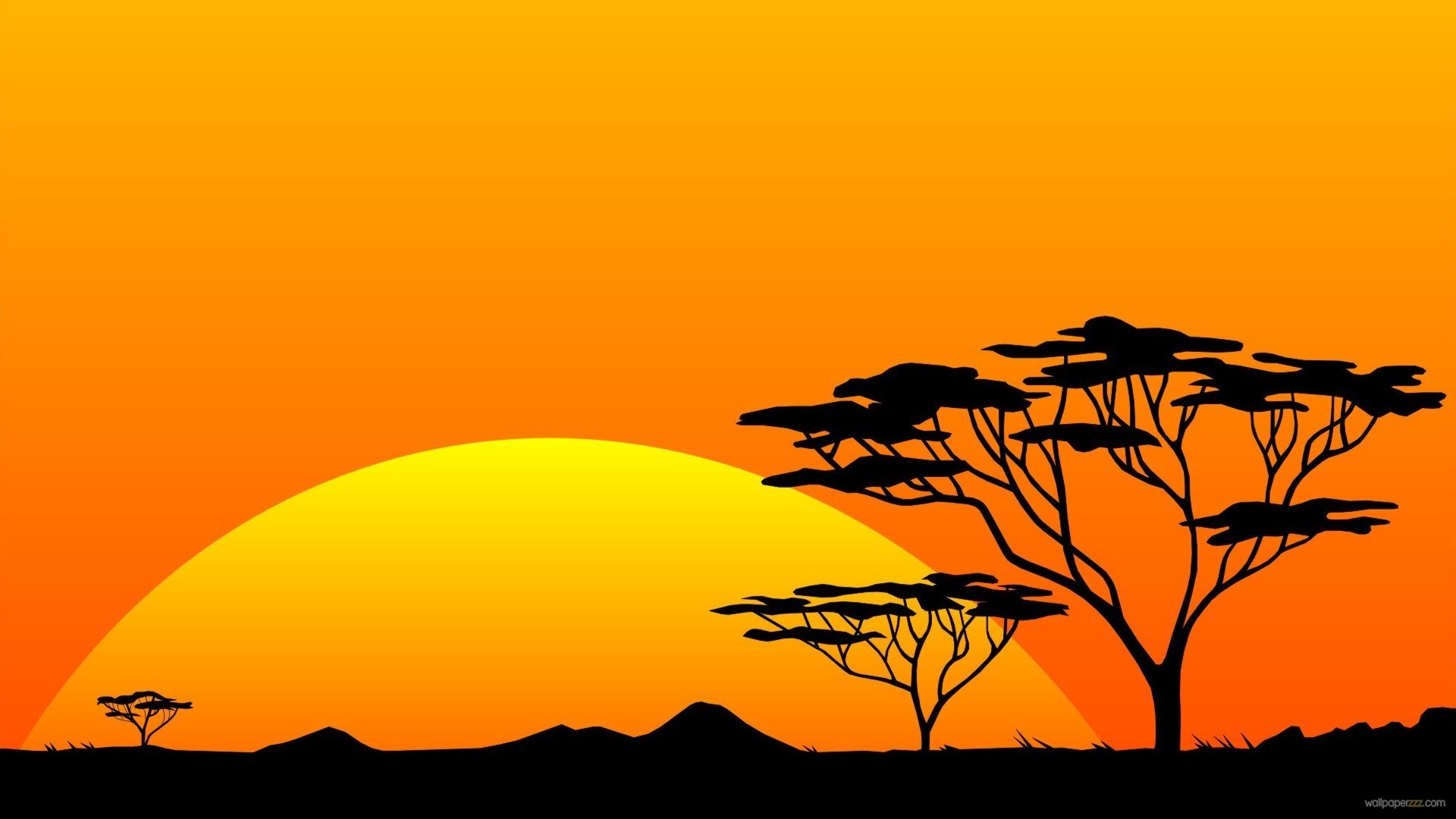 African Background Clipart.