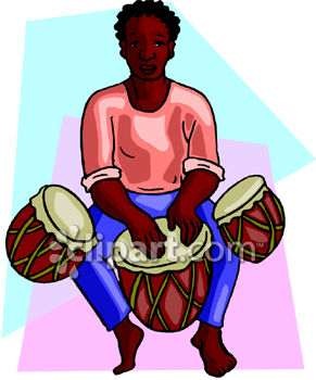 African drummer clipart - Clipground