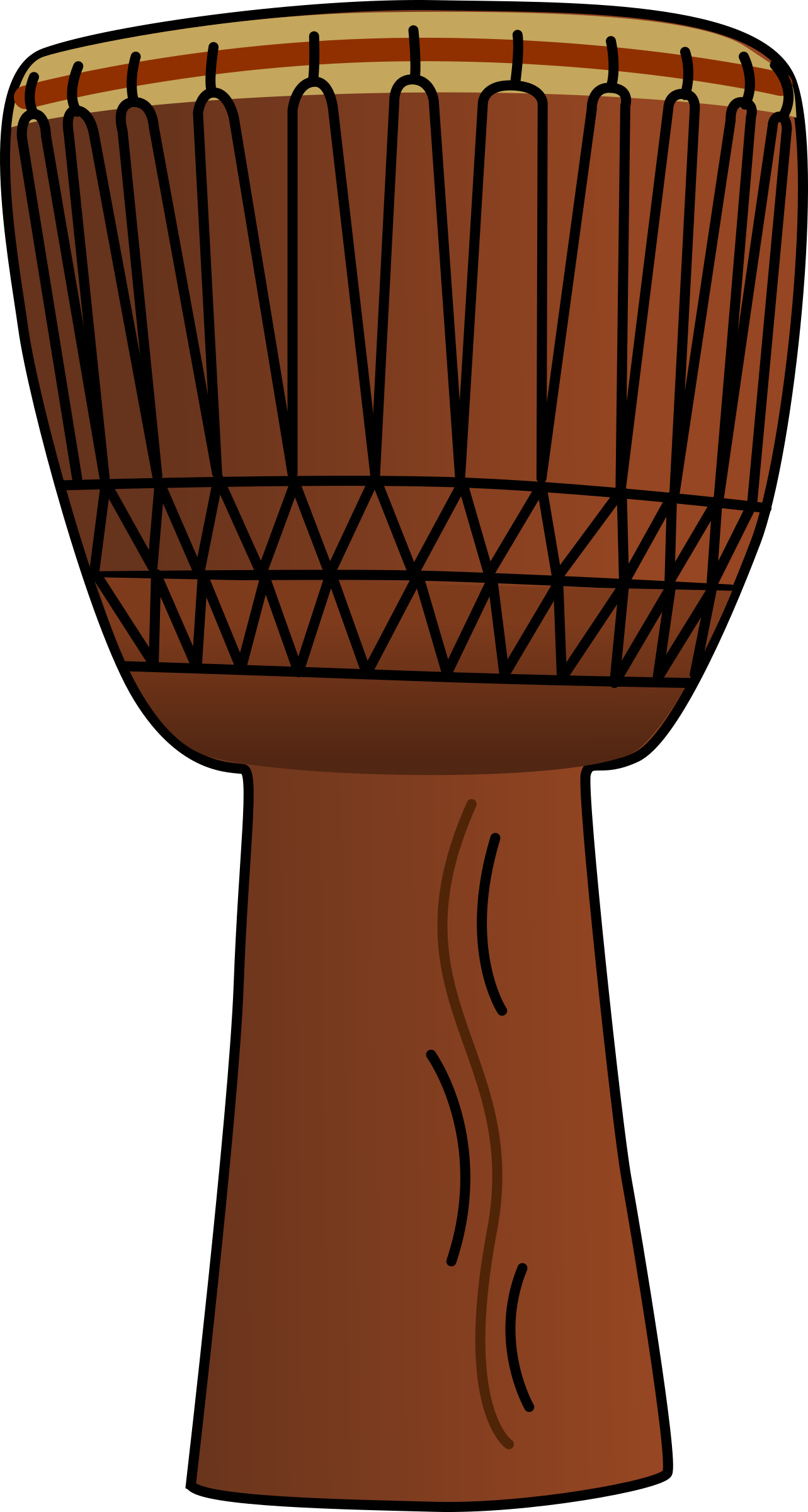 African Drum Clipart.
