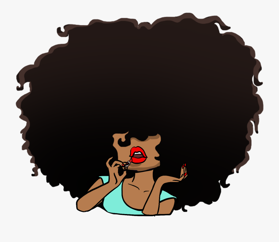 Afro , Free Transparent Clipart.