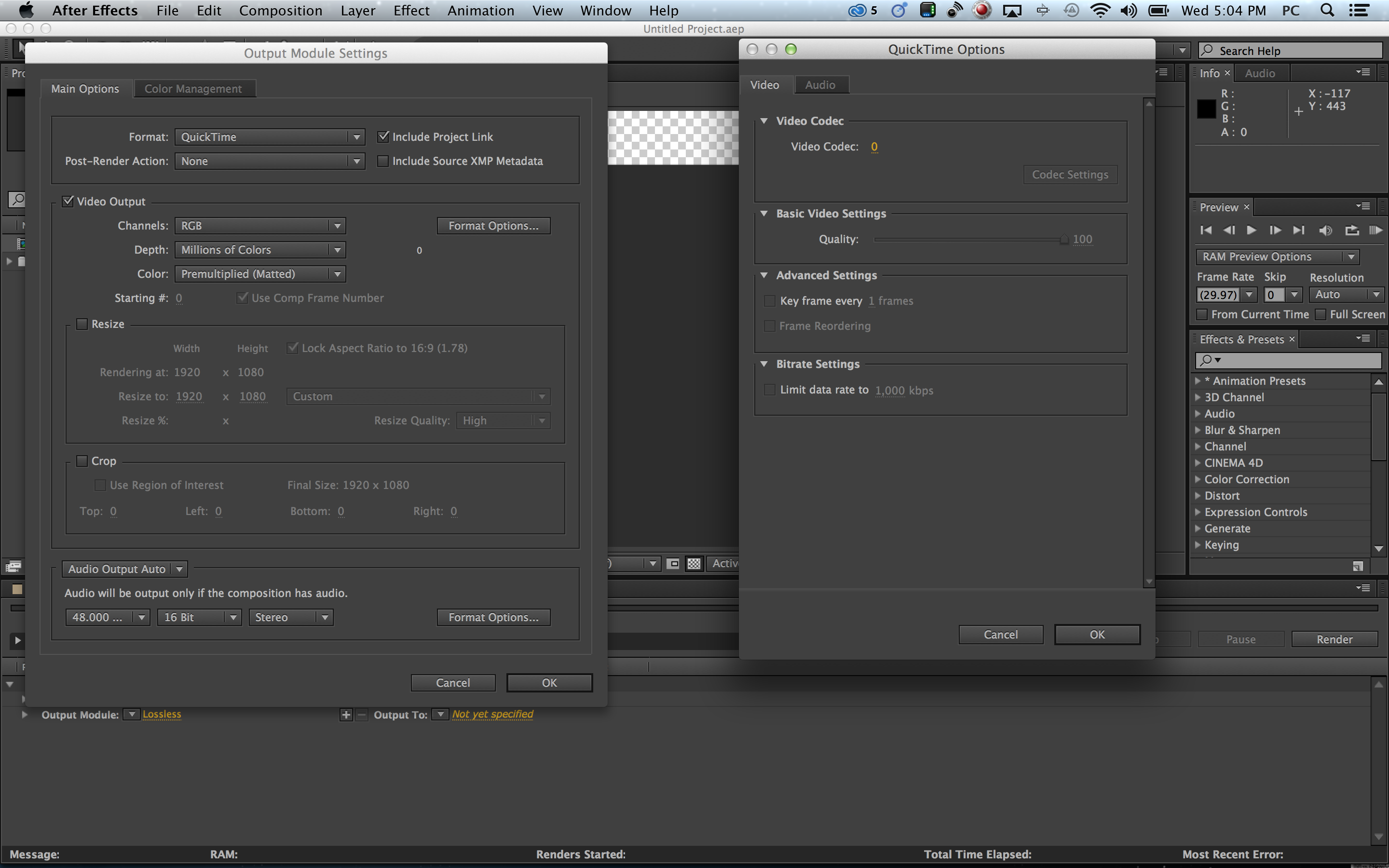 Quicktime Codec For After Effects