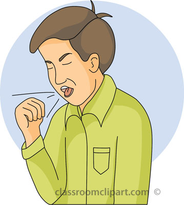 Coughing Clipart.