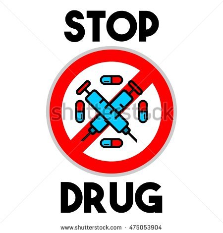 International Day Against Drug Abuse And Illicit Trafficking Stock.