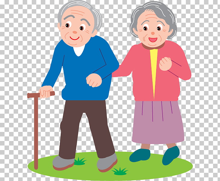 Old age Ageing Aged Care , old people PNG clipart.