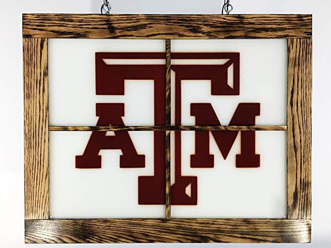 Amazon.com: Texas A&M Aggie Logo Window Hanging.
