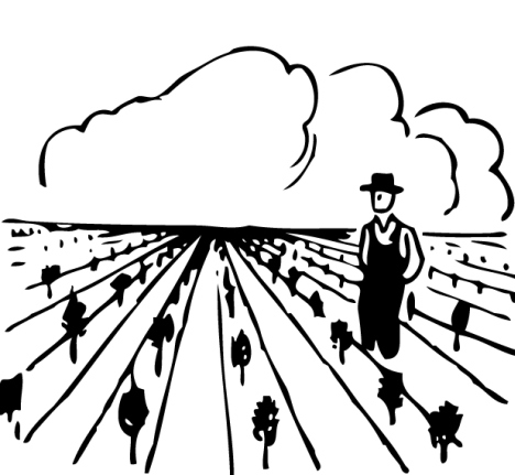 Modern Agriculture Clipart.