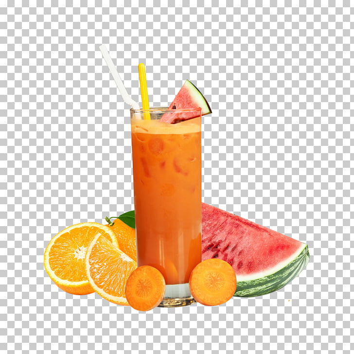 Grapefruit juice Orange juice Coconut water Cocktail garnish.