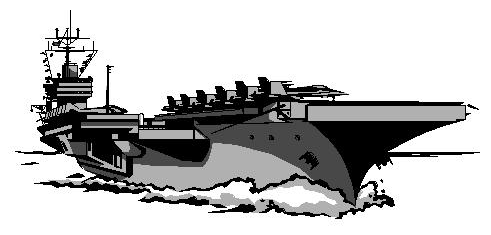 Aircraft carrier clipart.