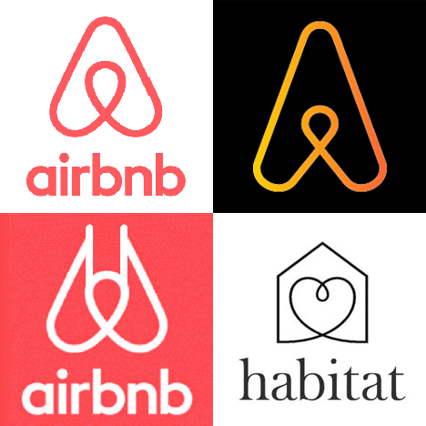 New Airbnb logo: \
