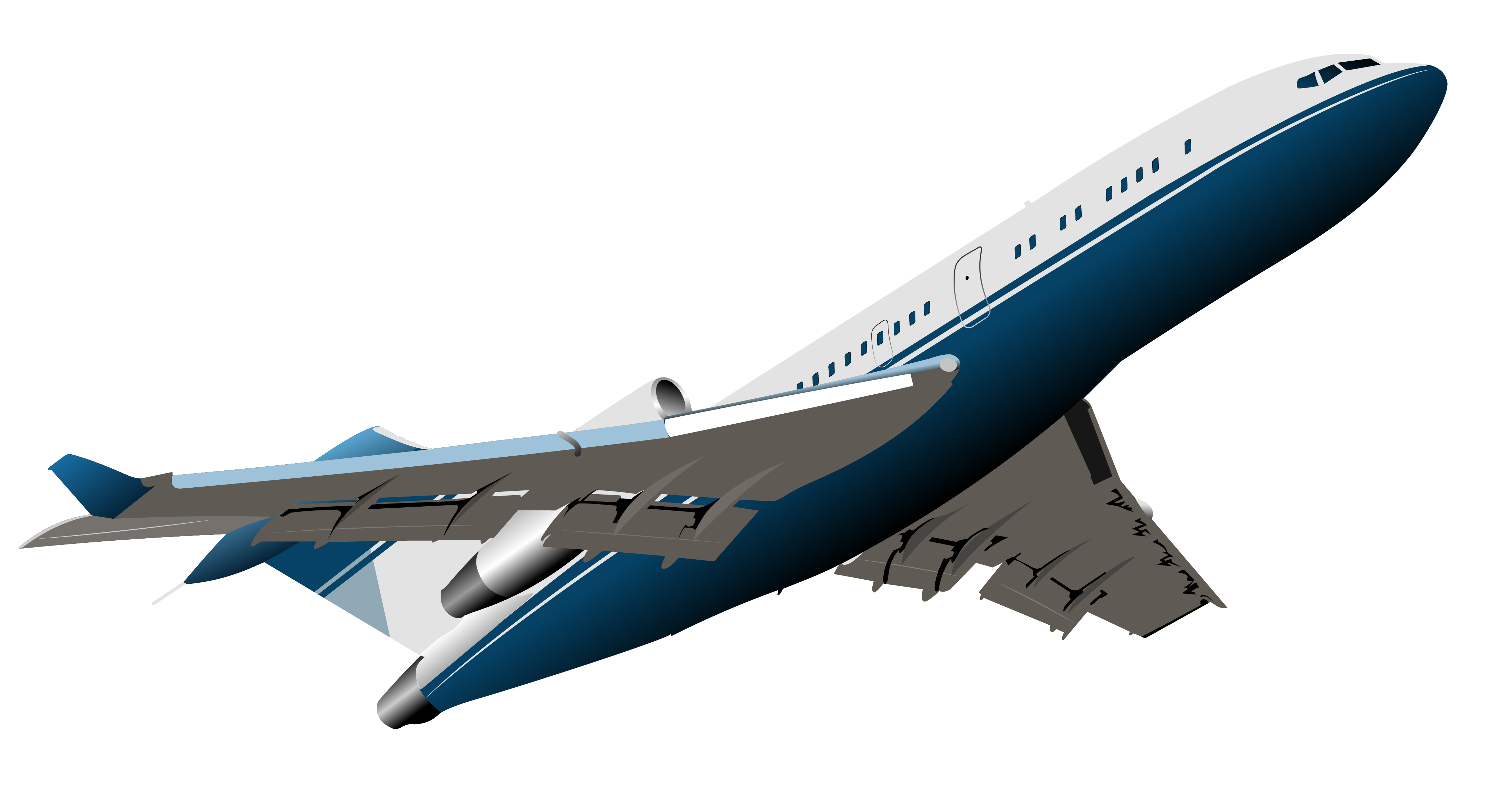 Aircraft PNG Vector Clipart.