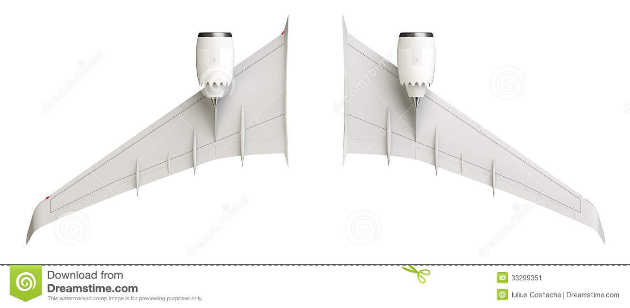 Clipart Airplane Wings.