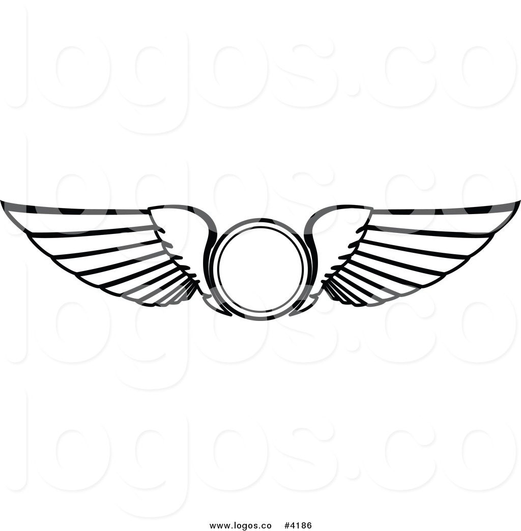 Airline Pilot Wings Clip Art