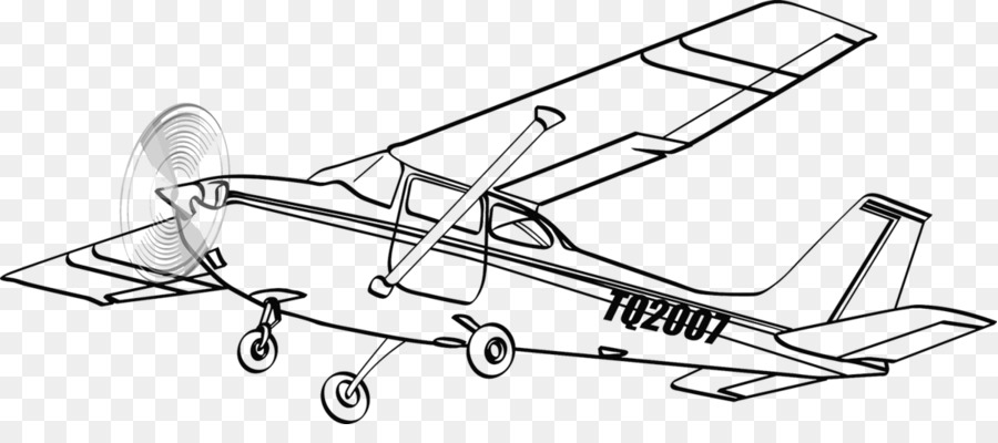Airplane Drawing.