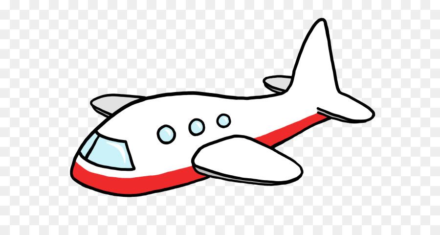 Cartoon Airplane clipart.