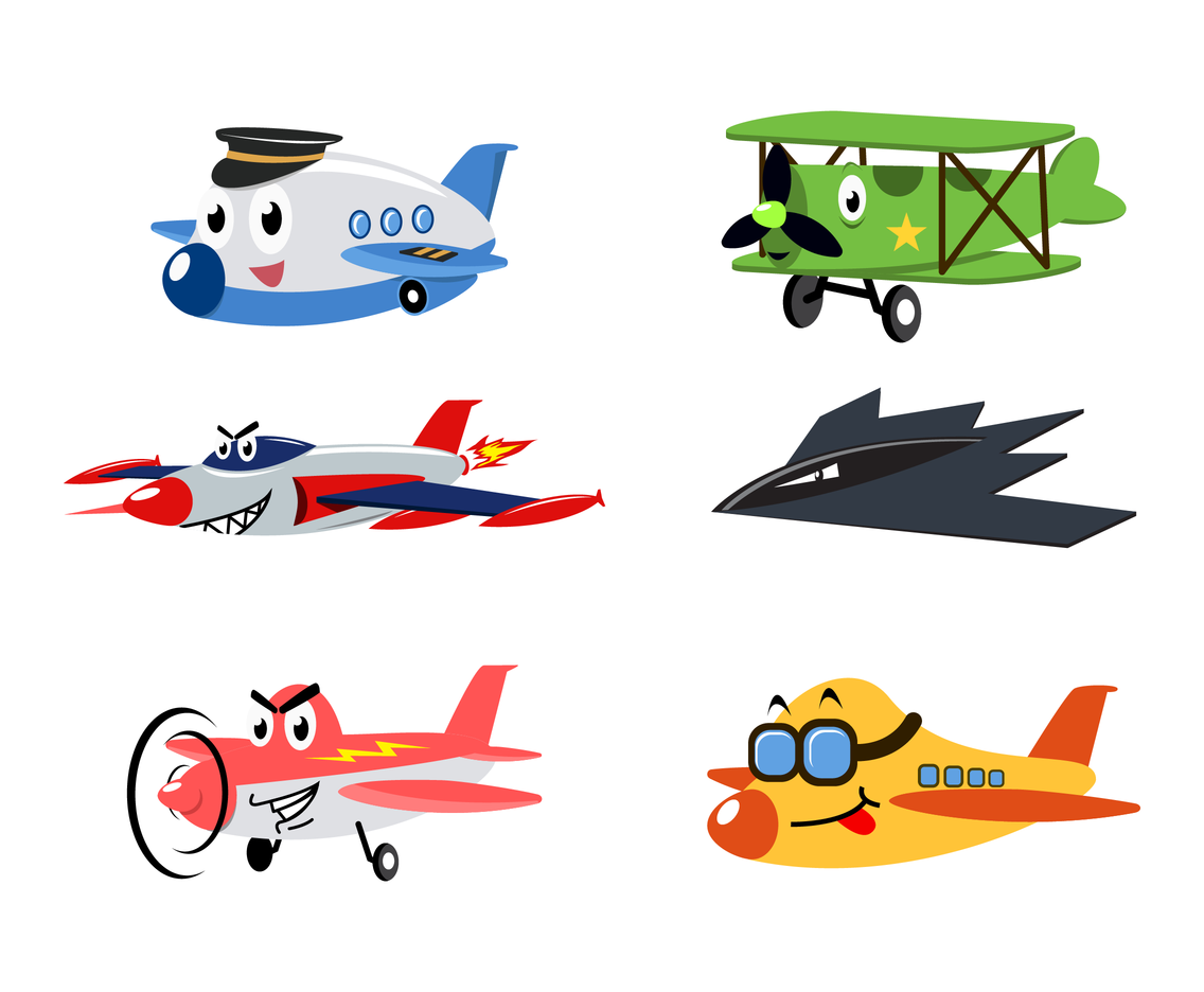 airplane cartoon vector clipart 10 free Cliparts | Download images on ...