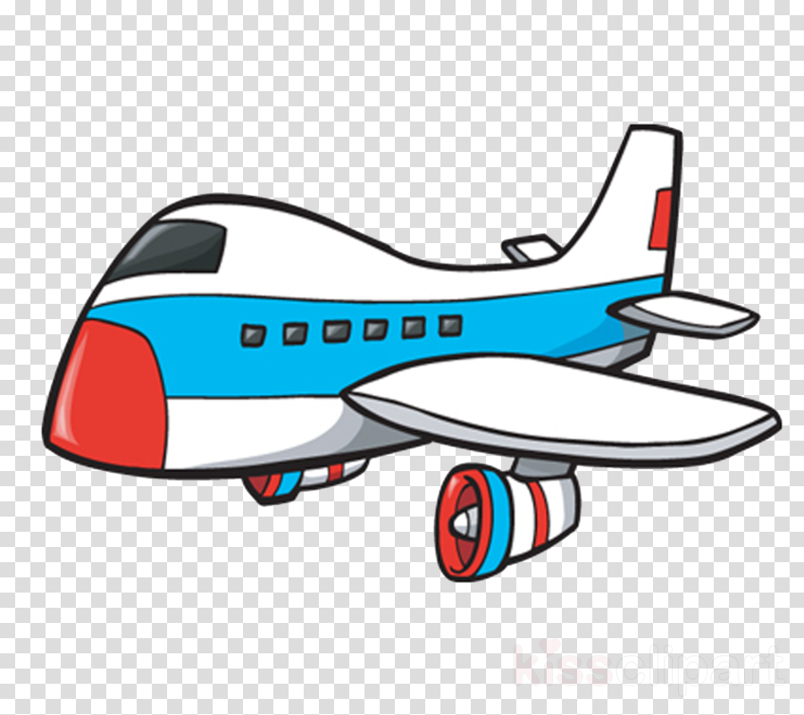 Cartoon Airplane clipart.