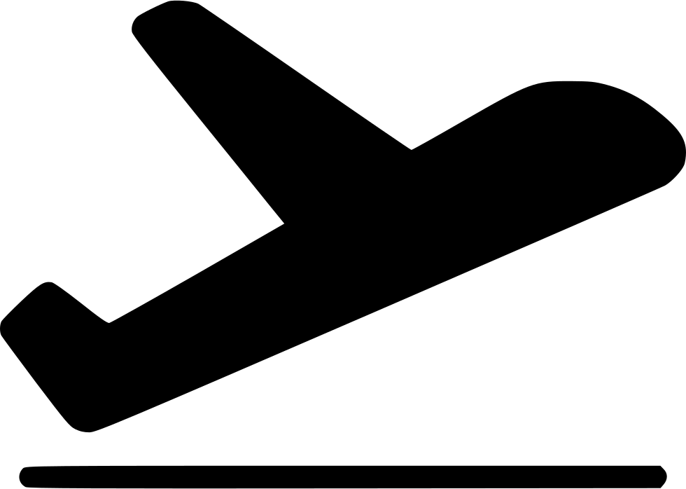 Take Off Airplane Aircraft Flight Departure Svg Png Icon.