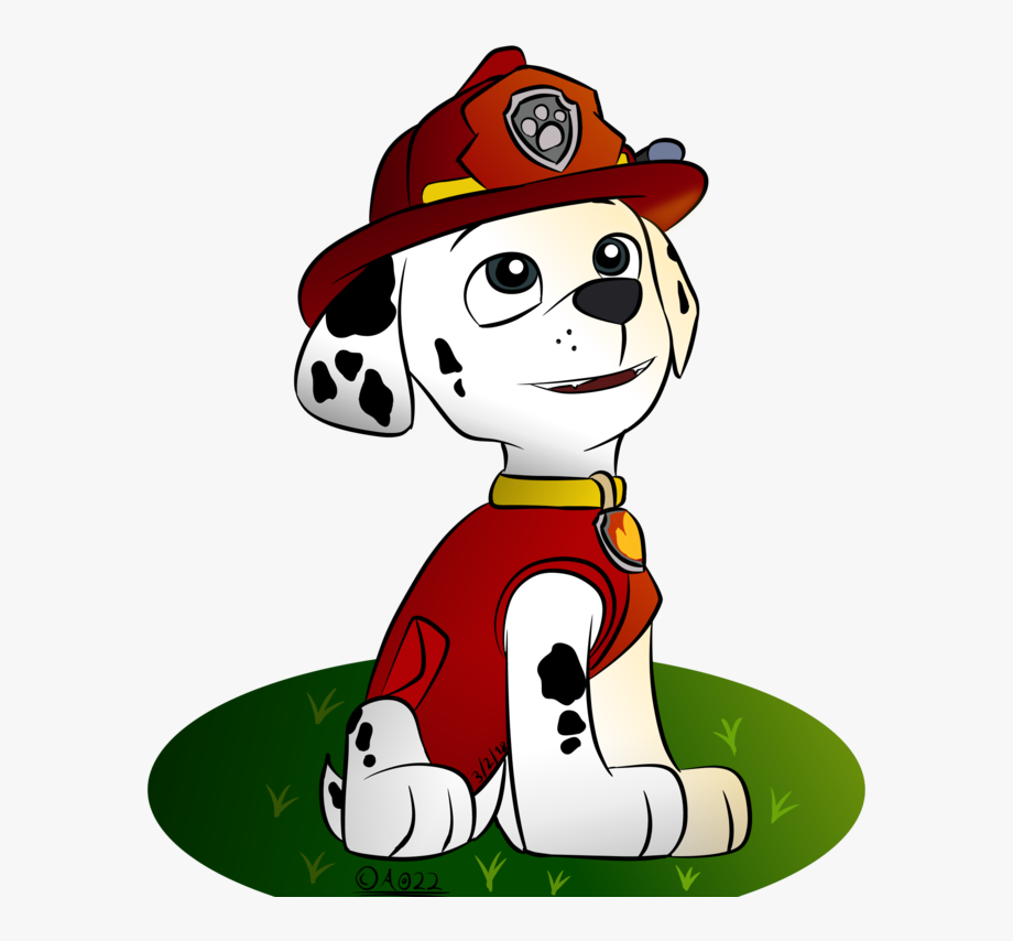 Clipart Freeuse Paw Marshall Drawing At.