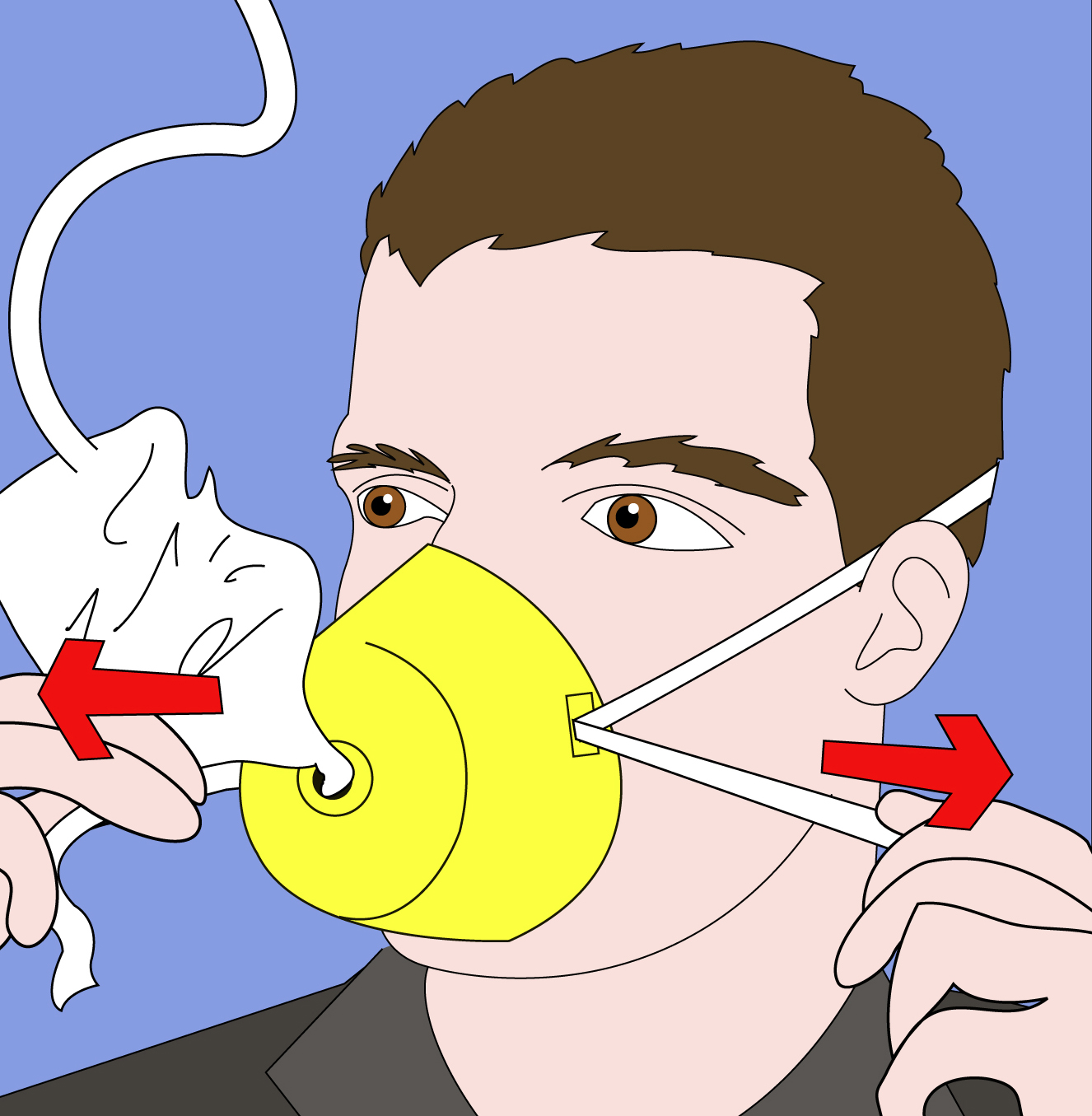 Oxygen Mask Clipart.