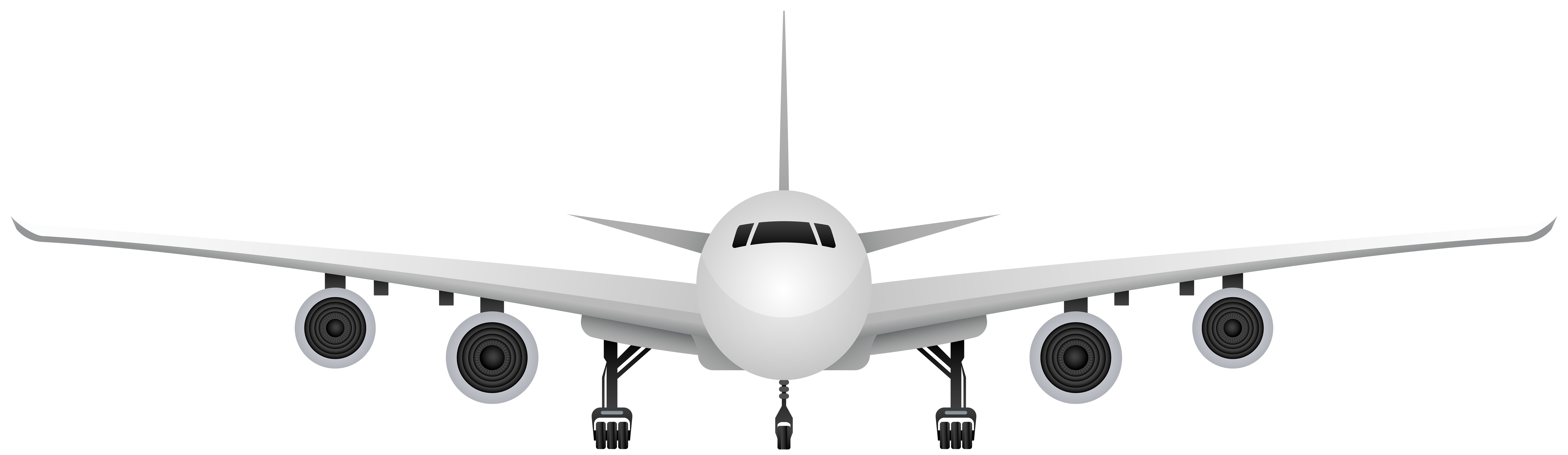 Airplane PNG Clip Art Image.