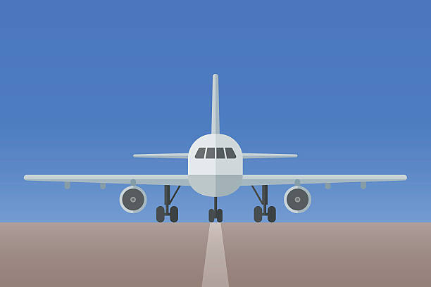 Best Airplane Runway Illustrations, Royalty.