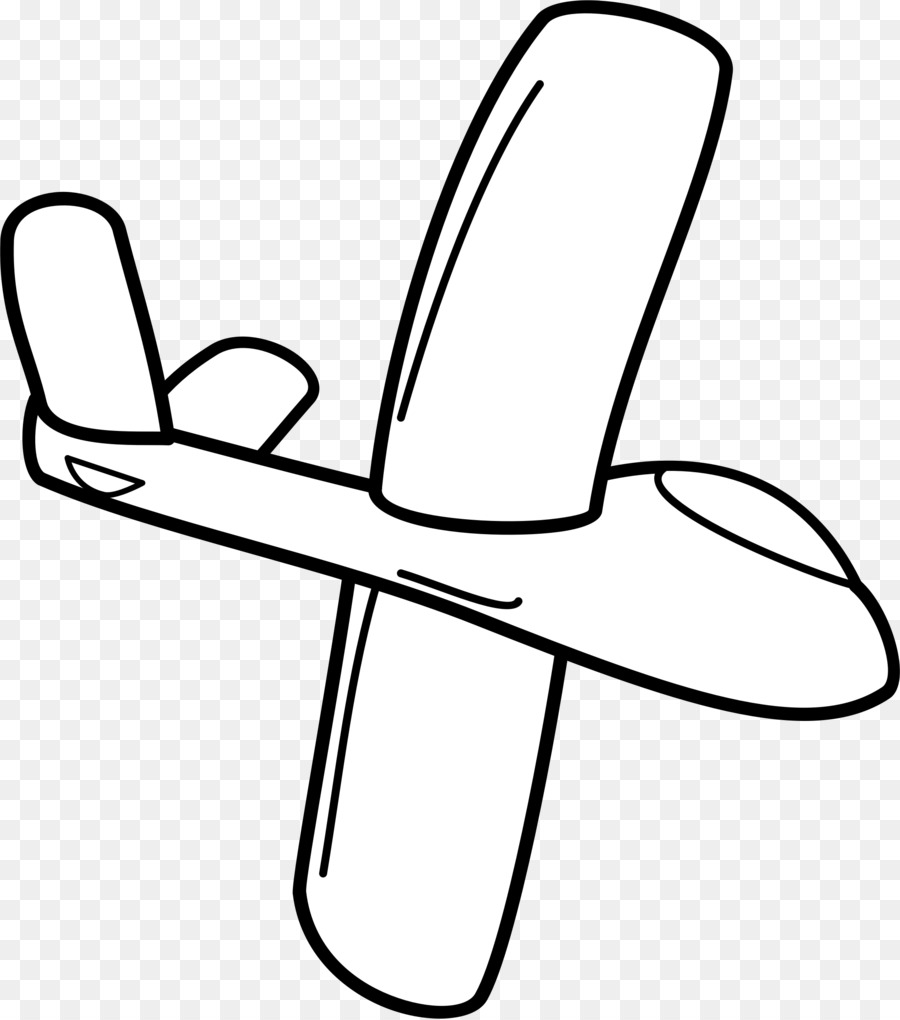 airplane simple drawing side view