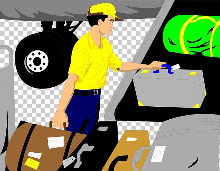 Airplane Baggage Handler PNG, Clipart, Airplane, Airport.