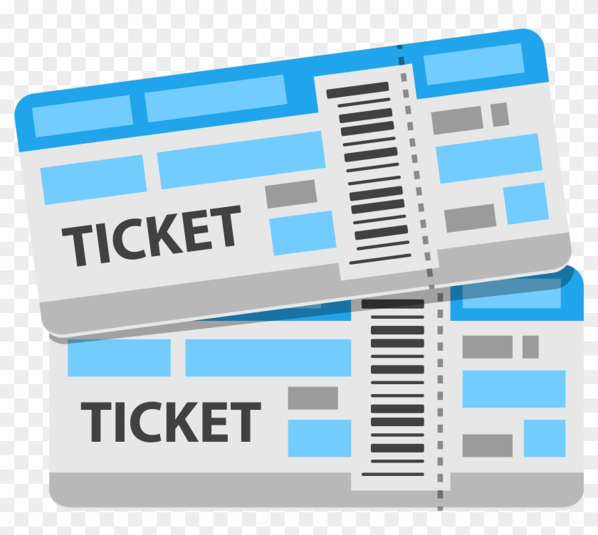 Airplane Ticket Clipart Png, Transparent Png.