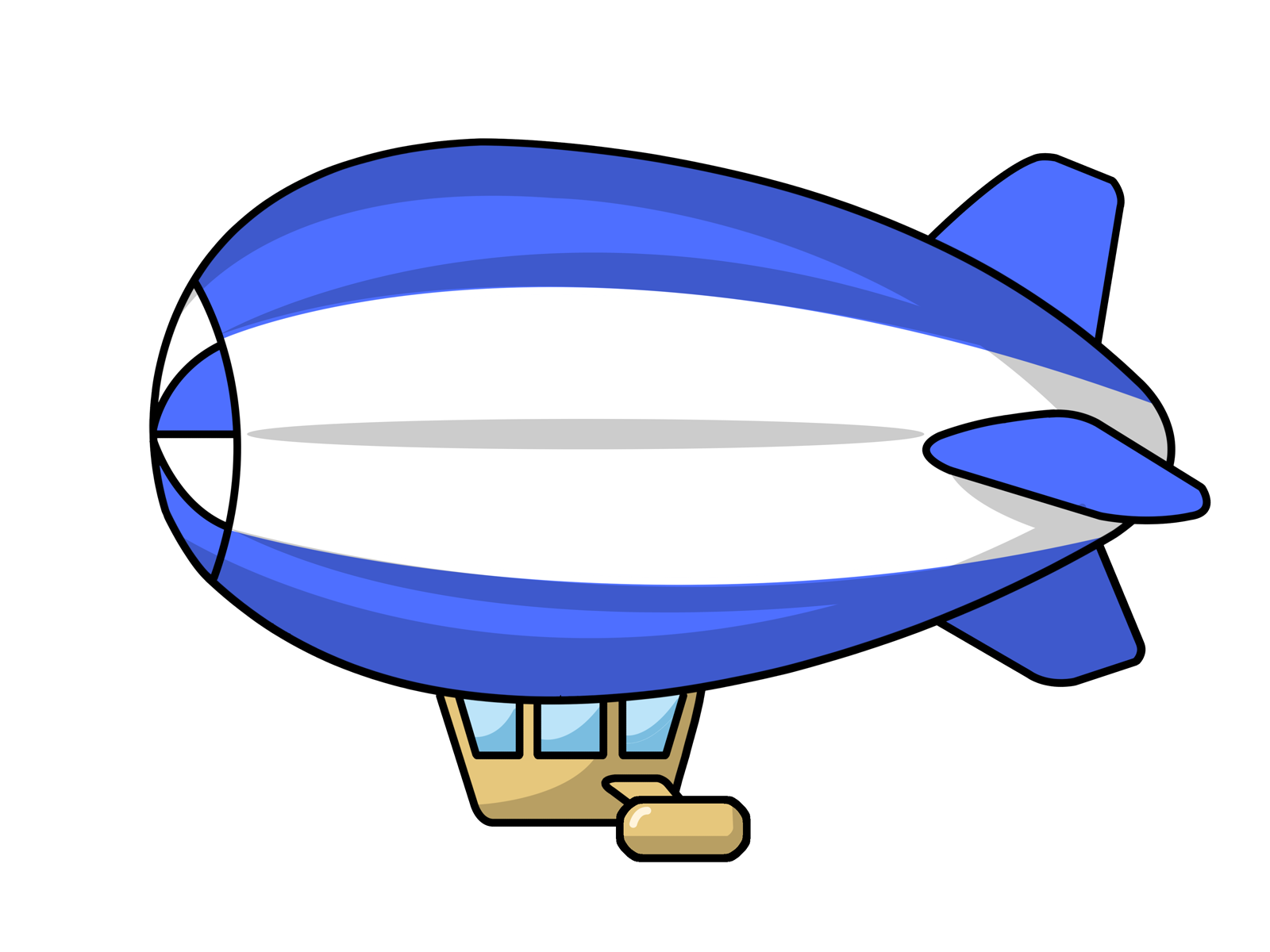 Free to Use & Public Domain Airship Clip Art.