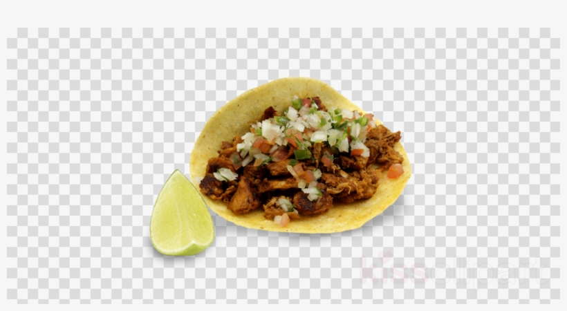 Taco De Pastor Png Clipart Korean Taco Carnitas PNG Image.