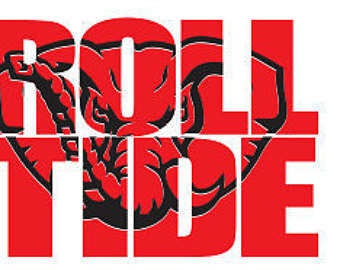 Download Free png Roll Tide Knockout Font SVG F.