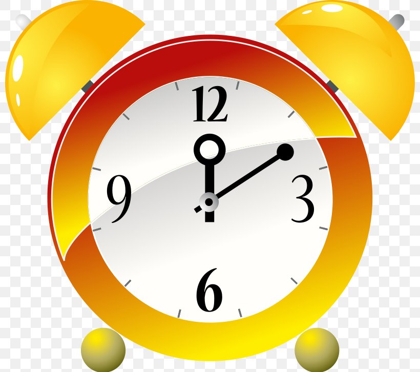 talking alarm clock clipart