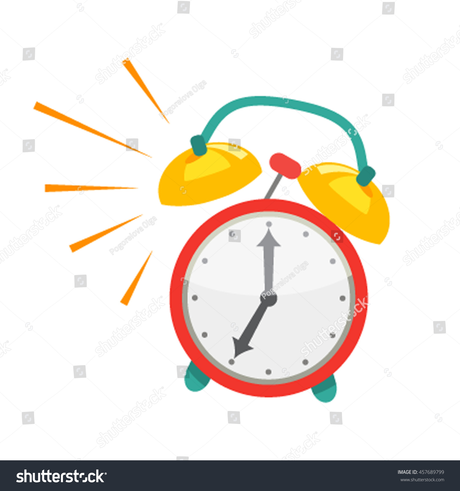 radio alarm clock clipart