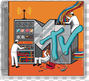 Album Cover Icons, pop, MTV icon transparent background PNG.